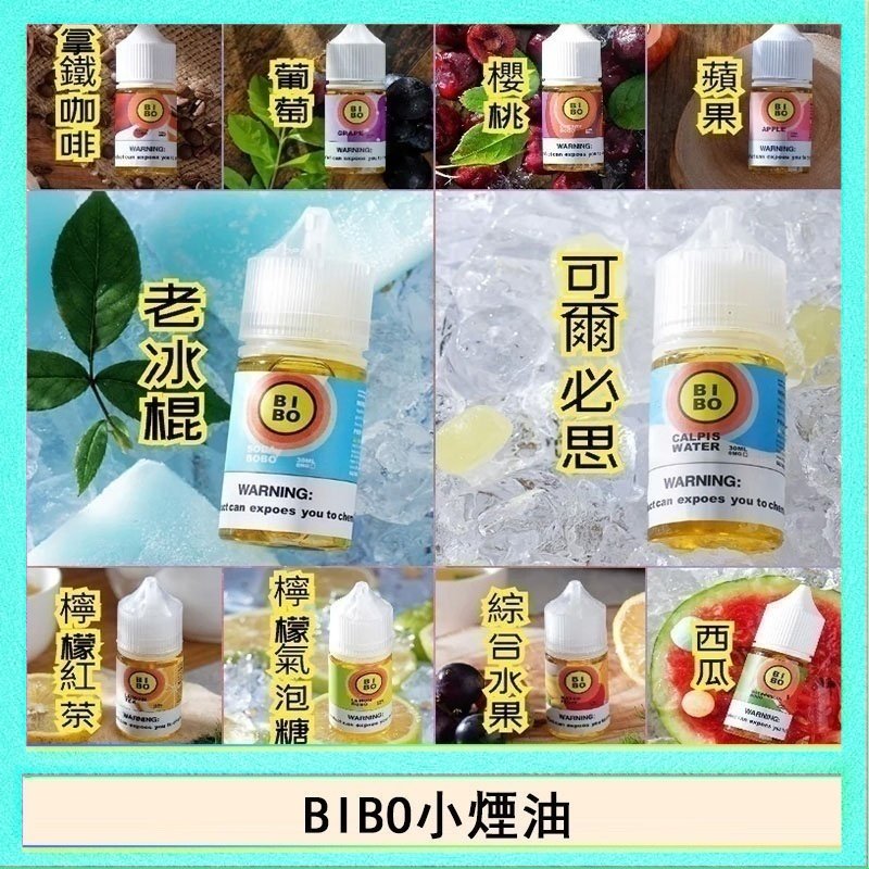 BIBO BIBO經典系列主機小煙油30ML