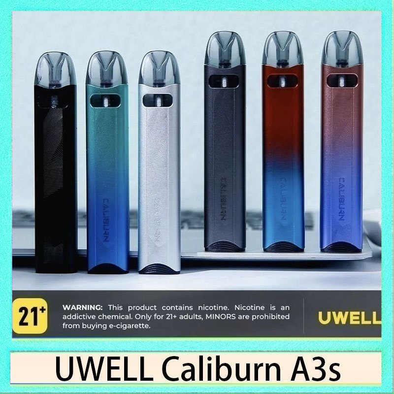 UWELL CALIBURN A3s UWELL Caliburn A3S咖哩棒A3S POD電子煙主機官網評價說明書